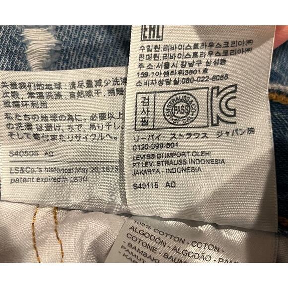 Levi’s 501 Taper Women 36197-0013 Jeans Size 30x30 - Picture 9 of 12